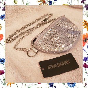 Steve Madden - BMAXED Silver Belt Bag (NWT)